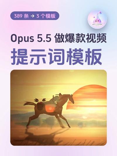 389条Opus5.5提示词拆成3个模板 封面
